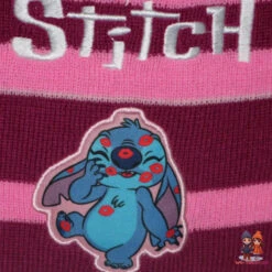 Disney Sticth Kinder Herbst Mütze Wintermütze Plus Handschuhe Gr. 52/54 -Bekleidung Peripherie stitch set 01c