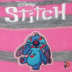 Disney Sticth Kinder Herbst Mütze Wintermütze Plus Handschuhe Gr. 52/54 -Bekleidung Peripherie stitch set 01g