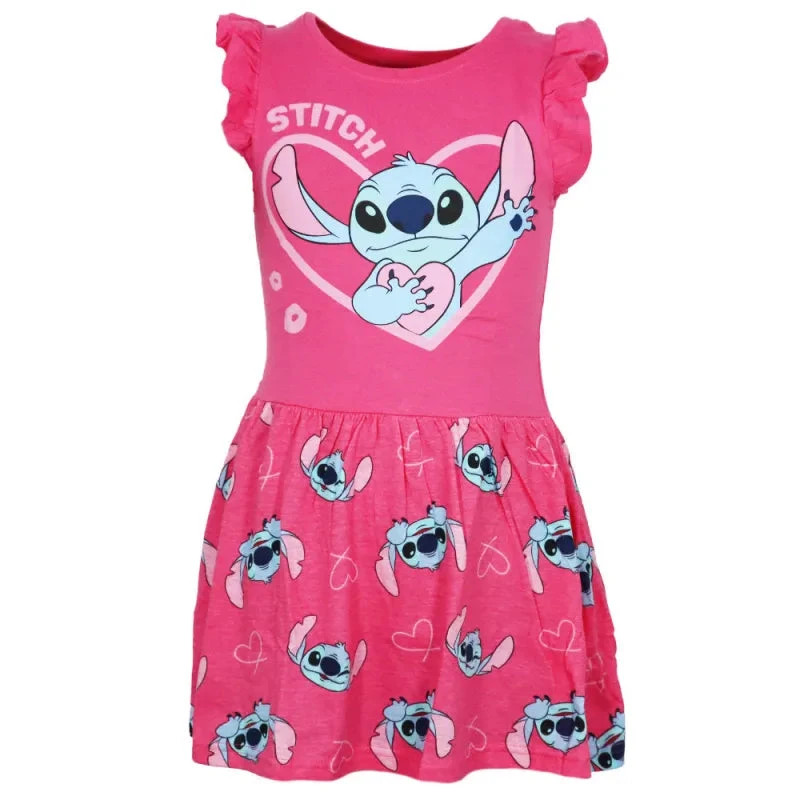 Disney Lilo Und Stitch Kinder Mädchen Sommerkleid Kleid 4 Disney Lilo Und Stitch Kinder Mädchen Sommerkleid Kleid – Bild 2