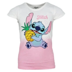 Disney Lilo Und Stitch Mädchen Kinder Kurzarm T-Shirt Shirt -Bekleidung Peripherie stitch ws 01d