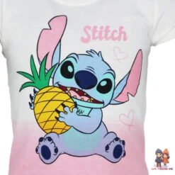 Disney Lilo Und Stitch Mädchen Kinder Kurzarm T-Shirt Shirt -Bekleidung Peripherie stitch ws 01e