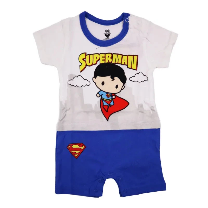DC Superman Baby Kleinkind Kurzarm Body Strampler 3 DC Superman Baby Kleinkind Kurzarm Body Strampler