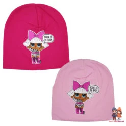 LOL Surprise Hair - Kinder Herbst Mütze Wintermütze