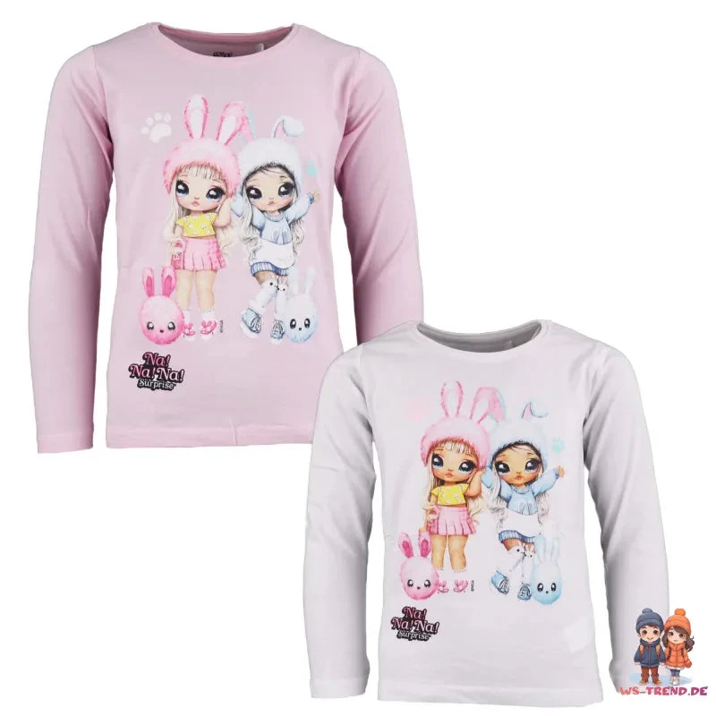 LOL Surprise NA! Na! Na! Surprise Mädchen Kinder Langarmshirt 3 LOL Surprise NA! Na! Na! Surprise Mädchen Kinder Langarmshirt