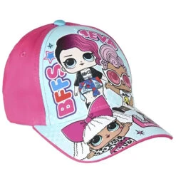Cerda LOL Surprise Pink Kinder Baseball Kappe 53 Cm