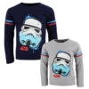 Star Wars Storm Trooper Kinder Jungen Langarm Shirt -Bekleidung Peripherie sw lang 002