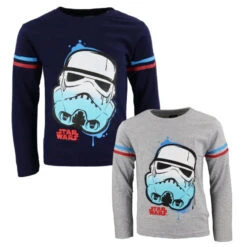Star Wars Storm Trooper Kinder Jungen Langarm Shirt