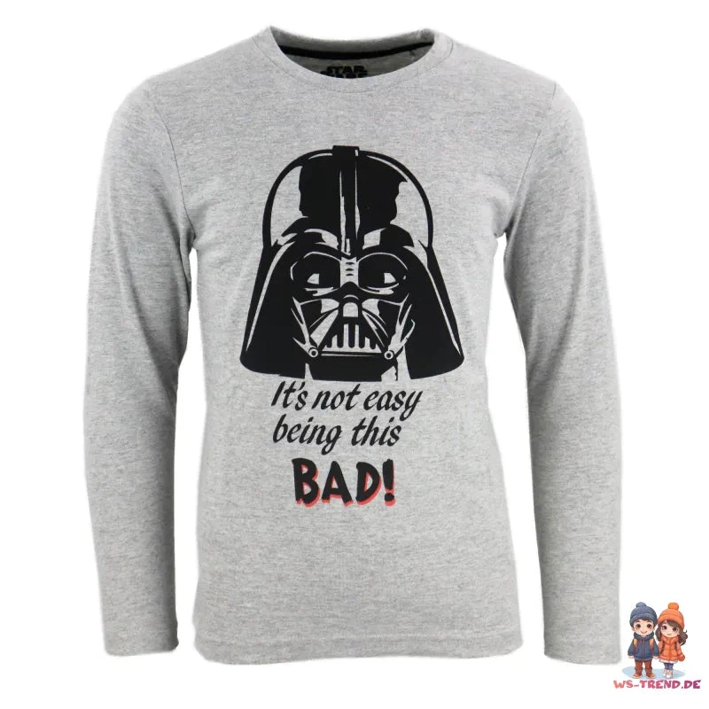 Star Wars Darth Vader Jungen Langarm Pyjama Schlafanzug 9 Star Wars Darth Vader Jungen Langarm Pyjama Schlafanzug – Bild 7