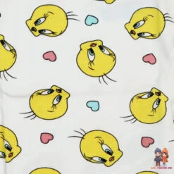 Looney Tunes Tweety Baby Kleinkind Kurzarm Body Strampler -Bekleidung Peripherie twe body 01b