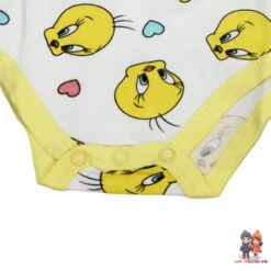 Looney Tunes Tweety Baby Kleinkind Kurzarm Body Strampler -Bekleidung Peripherie twe body 01d