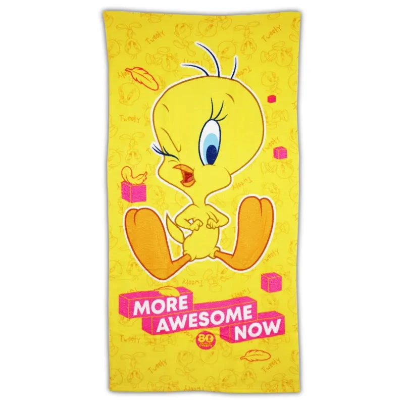 Looney Toons Tweety Mikrofaser Badetuch Strandtuch Duschtuch XL 70x140 Cm 3 Looney Toons Tweety Mikrofaser Badetuch Strandtuch Duschtuch XL 70x140 Cm