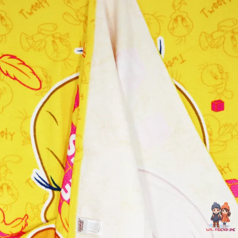 Looney Toons Tweety Mikrofaser Badetuch Strandtuch Duschtuch XL 70x140 Cm 4 Looney Toons Tweety Mikrofaser Badetuch Strandtuch Duschtuch XL 70x140 Cm – Bild 2