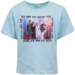 Disney Die Eiskönigin Elsa Anna Kinder Mädchen T-Shirt Shirt 10 Disney Die Eiskönigin Elsa Anna Kinder Mädchen T-Shirt Shirt -Bekleidung Peripherie ue1070 3tshirts for children wholesale disney licences characters 0019
