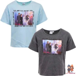 Disney Die Eiskönigin Elsa Anna Kinder Mädchen T-Shirt Shirt