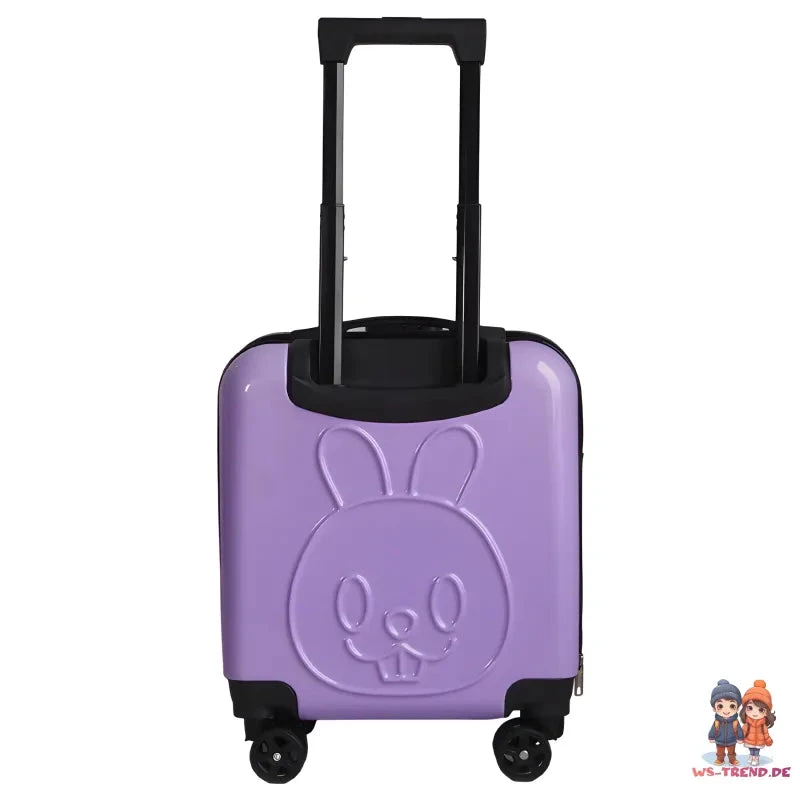 Hase 3D Kinder Trolley Kinderkoffer ABS Kindertrolley 45x35x25 Cm 5 Hase 3D Kinder Trolley Kinderkoffer ABS Kindertrolley 45x35x25 Cm – Bild 3