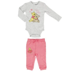 Disney Winnie Der Pooh Baby Set Kleinkind Strampler Bodie Plus Hose