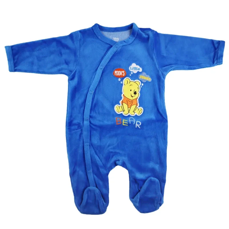 Disney Winnie Der Pooh Baby Kleinkind Strampler Einteiler Velour 3 Disney Winnie Der Pooh Baby Kleinkind Strampler Einteiler Velour