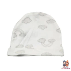 Wölkchen Baby 4 Tlg Set Body Strampler Lätzchen Mütze -Bekleidung Peripherie wolckchen baby set 01d